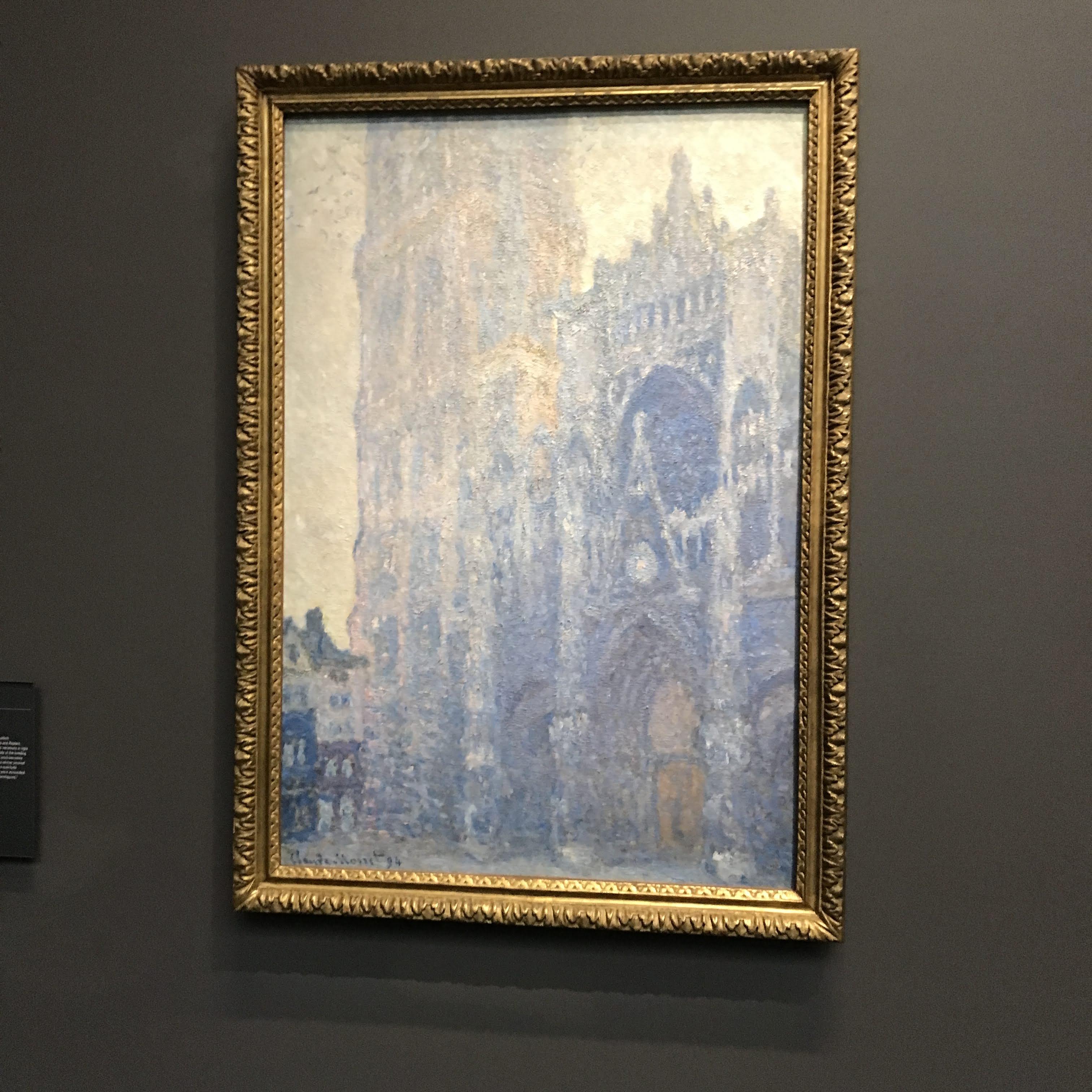 Monet&amp;#44; S&eacute;rie des Cath&eacute;drales de Rouen&amp;#44; huile sur toile&amp;#44; 1892-1894.