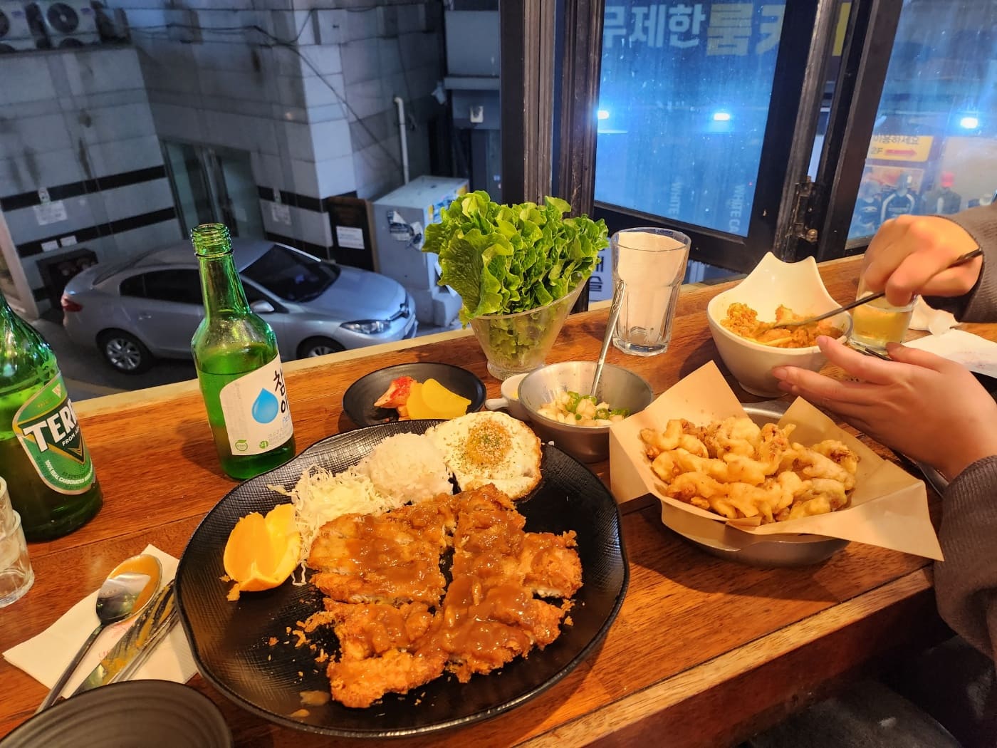  [광주 충장로] 광주 최고의 상추튀김 가성비 좋은 맛집 진스통 상추튀김에 가다 ~