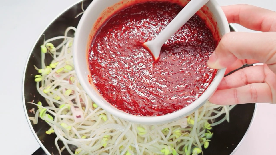 하나로 쉽게 완성하는 찜요리 오징어콩나물찜 백종원 양념장 33