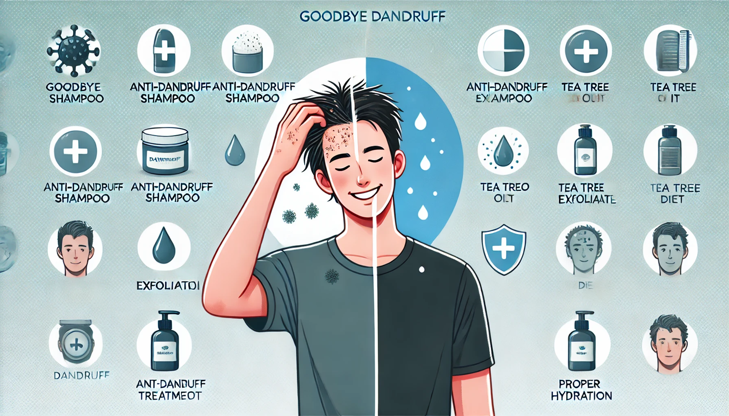 비듬 이젠 안녕: 효과적인 비듬 퇴치 방법 5가지