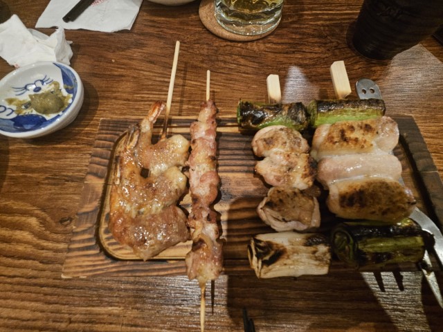 킨토리 꼬치 사진