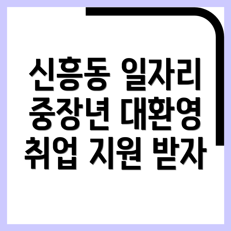 중장년 일자리