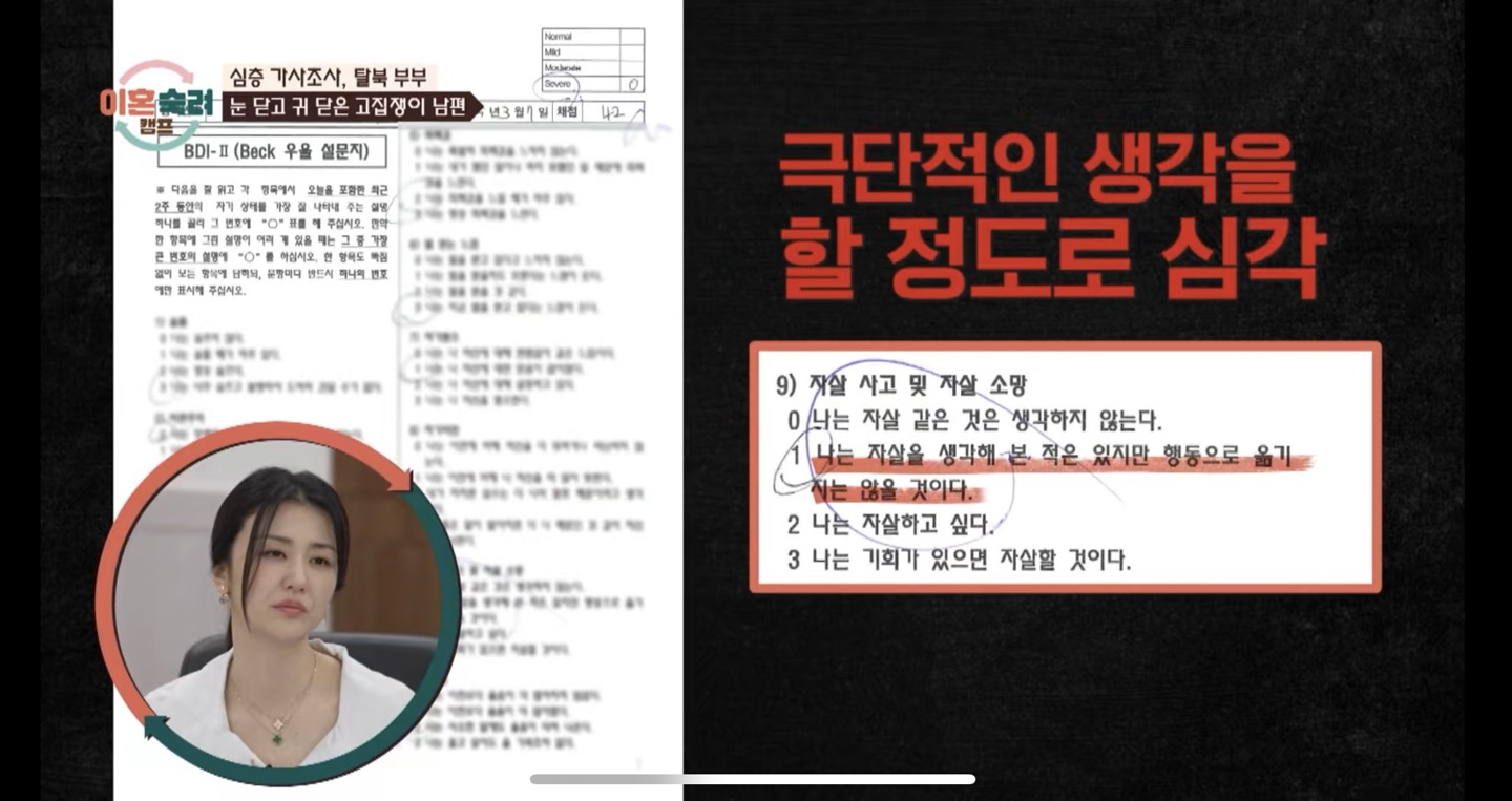 이혼숙려캠프: 조수아와 최덕종 부부의 도박중독과 가정 갈등 이야기