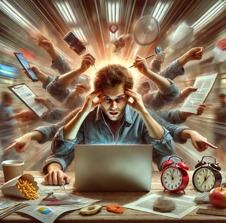 성인 ADHD 관련 이미지