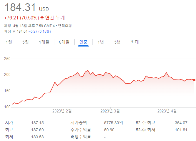  미국주식 테슬라(Tesla) 주식 및 기업 분석