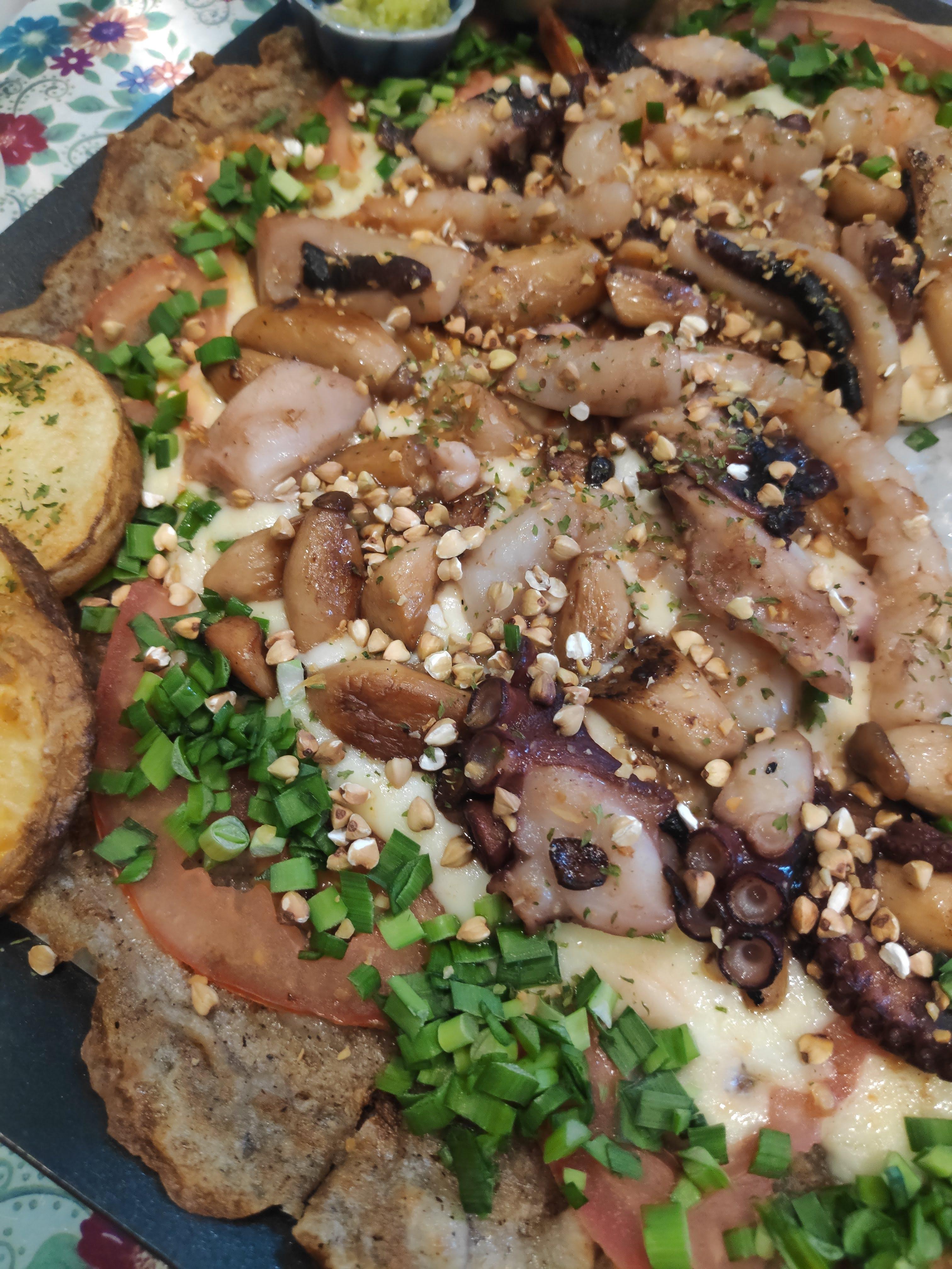 주문진 경포대 맛집 추천 해물피자 : 메밀애감자-17