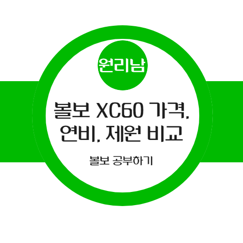  볼보 XC60 가장 인기있는 모델 그 이유는?(feat. 볼보 모델 분류 방법)