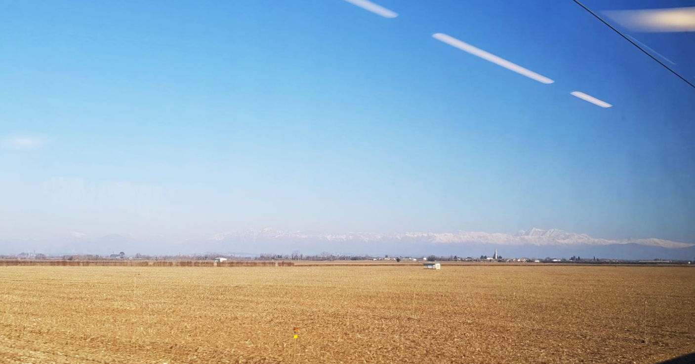 이탈리아 기차여행 풍경1