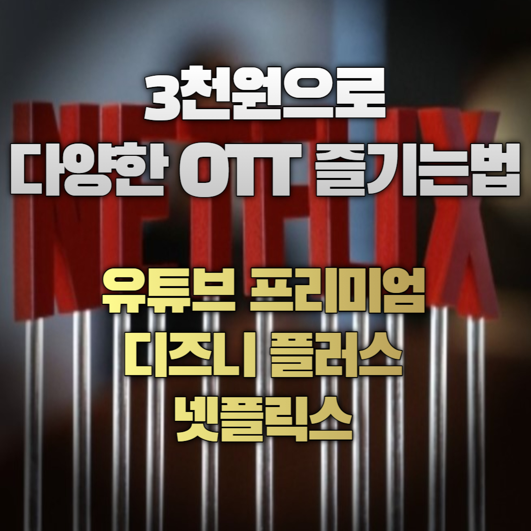 다양한 ott 즐기는 법