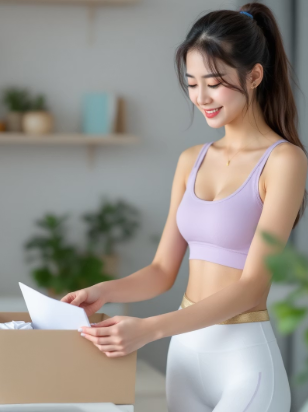 우편물 청구서 박스 정리