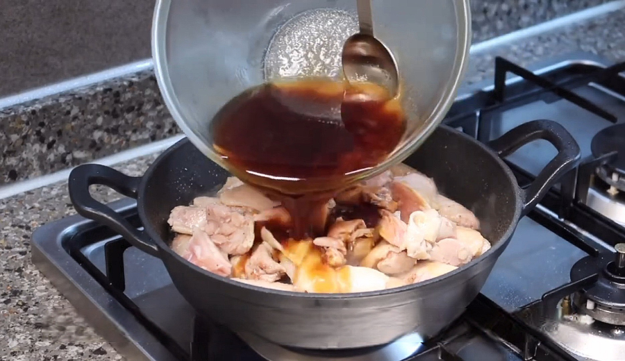간장찜닭-황금레시피-양념