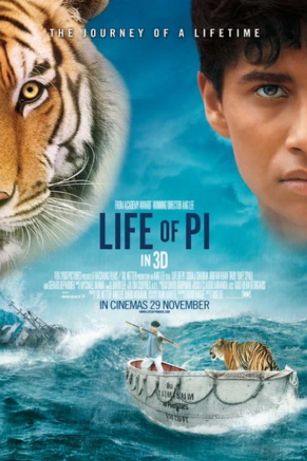 Life of Pi Movie Poster