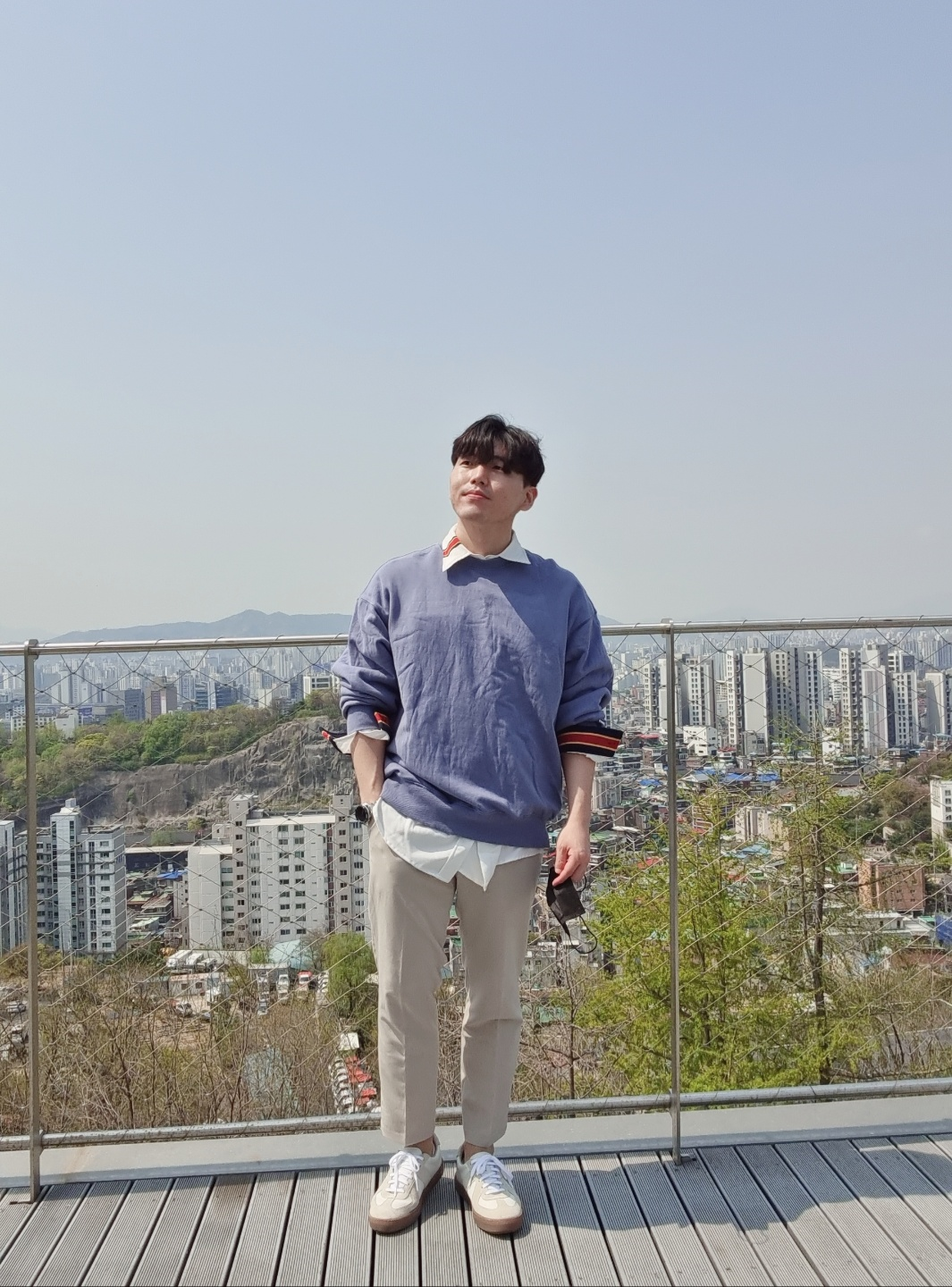  봄/가을코디 - 파스텔톤 맨투맨