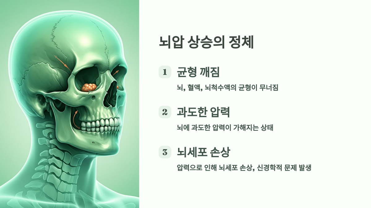 뇌압 상승, 그 정체는 무엇일까요?