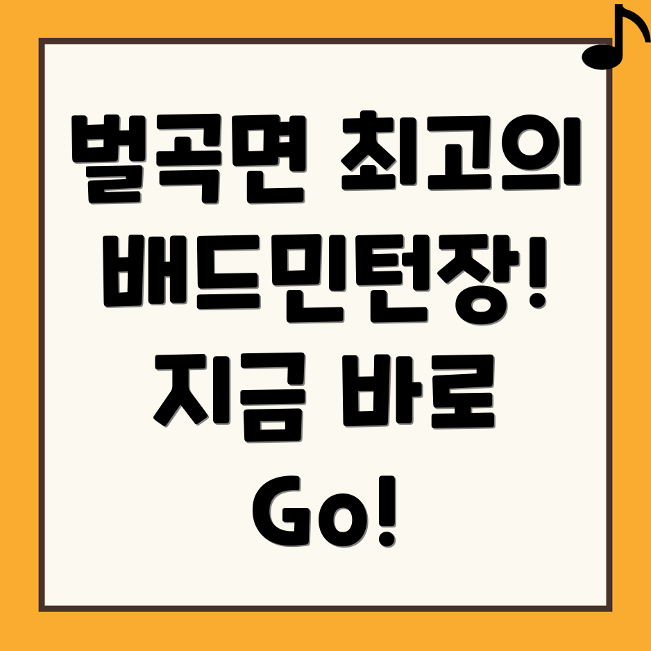 배드민턴장