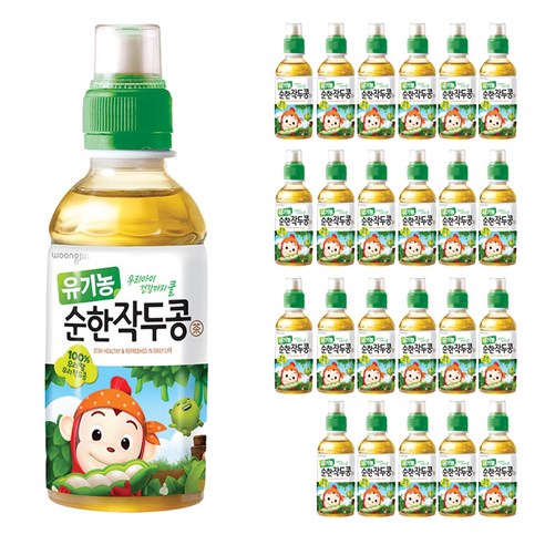  웅진 유기농 순한작두콩 200ml, 24개의 제품 사용 후기