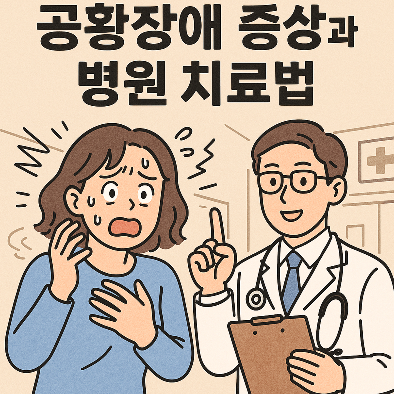 공황장애 증상과 병원 치료법