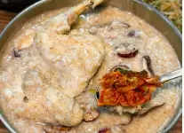 해신 닭칼국수 대왕암 돌미역 칼국수