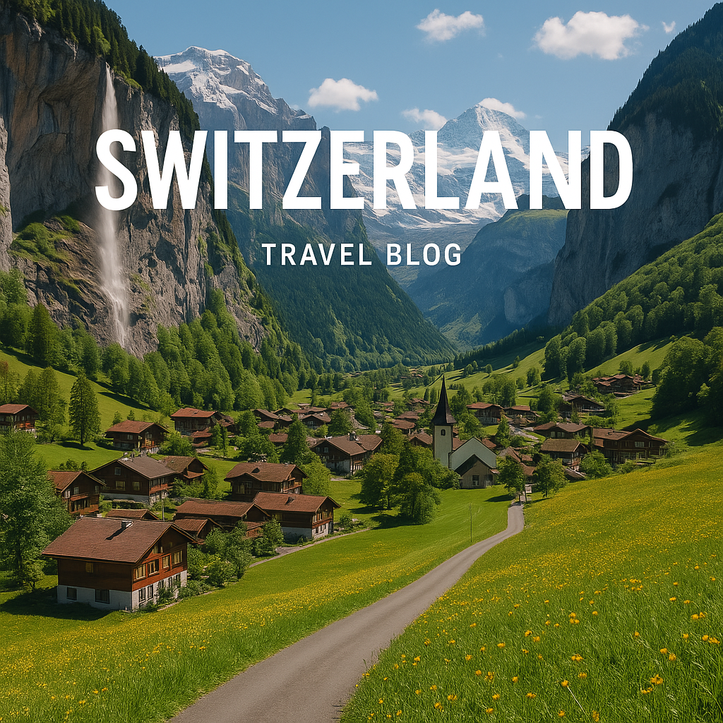 스위스(Switzerland)의 라우터브룬넨(Lauterbrunnen) 계곡은 깎아지른 절벽과 폭포, 알프스(Alps) 산맥을 배경으로 한 목가적인 마을 풍경이 조화를 이루는 장관을 선사합니다.