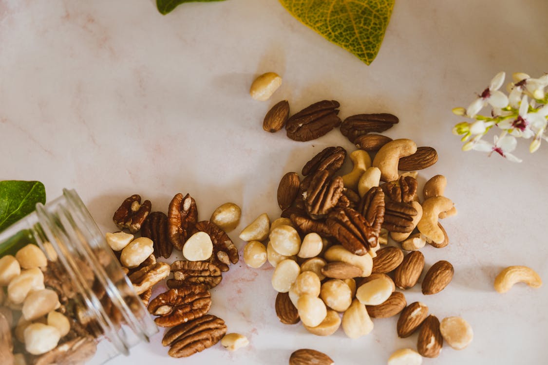  Recommended daily consumption of nuts