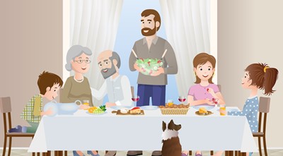 올바른 식습관-가족식사