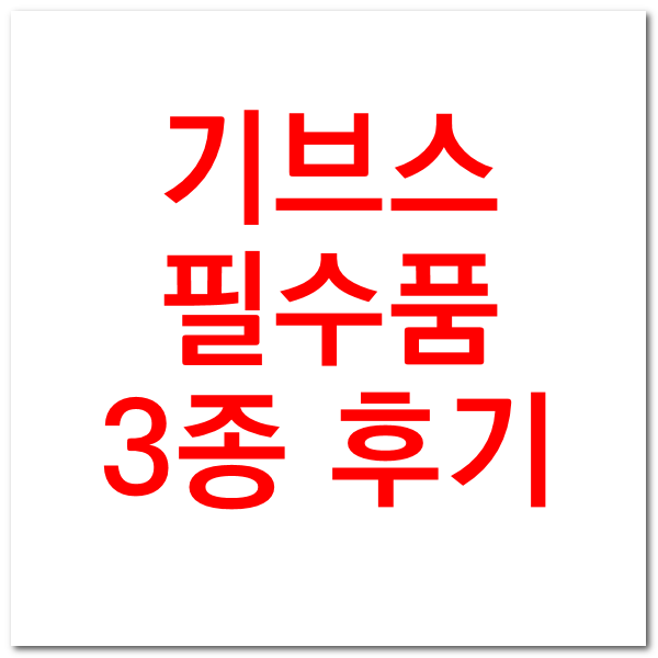  팔 기브스 처음이지? 6주간 필요한 필수품 추천