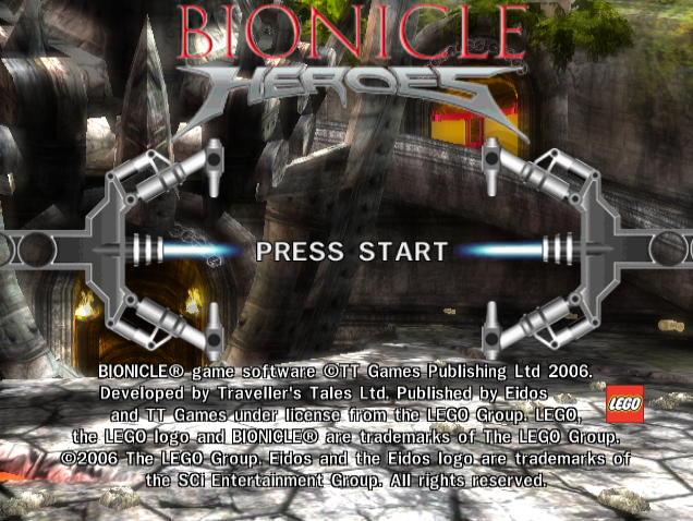  TT Games Publishing - 바이오니클 히어로즈 북미판 Bionicle Heroes USA (게임큐브 - GC - iso 다운로드)