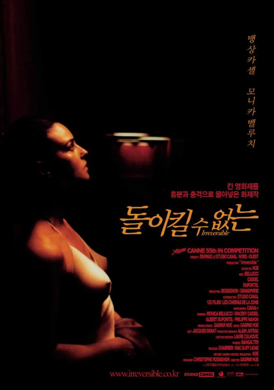  영화 "돌이킬 수 없는" 리뷰 : 되돌아가는 시간 속에서 보이는 파괴적 힘