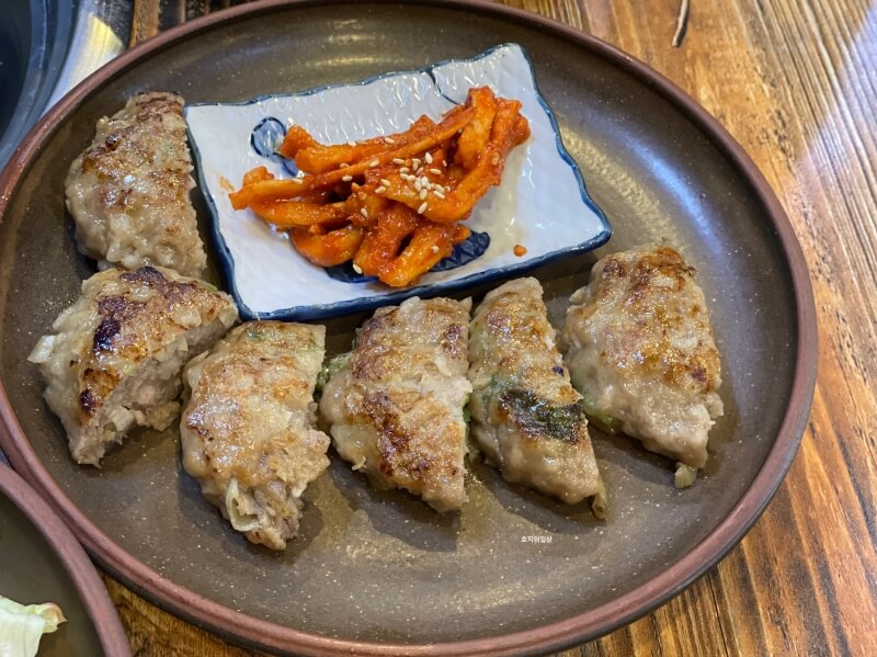 인천 연수구 한정식 맛집 자연으로 - 추가메뉴 떡갈비