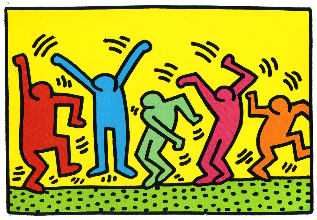 키스 해링(Keith Haring)&#44; 미국&#44; 미술가&#44; 1958-1990