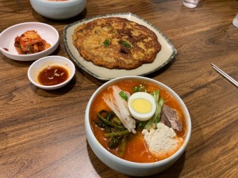 김치말이 국수