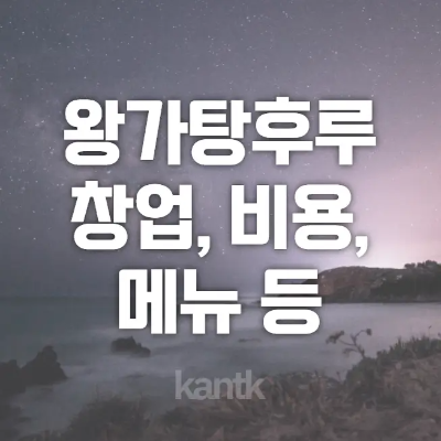  왕가탕후루 창업, 비용, 메뉴, 가격, 칼로리 알아보기