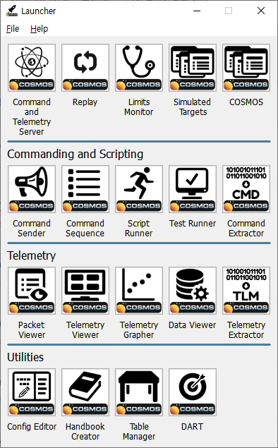  [COSMOS] 2. COMMAND SENDER, COMMAND SEQUENCE, SCRIPT RUNNER