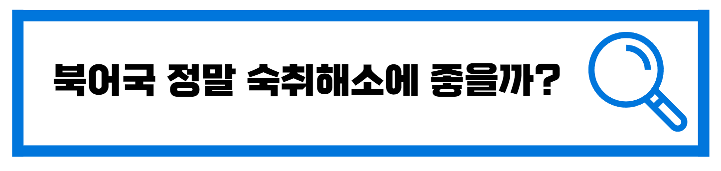  숙취해소에 좋은 북어국 맛있게 끓이는 방법