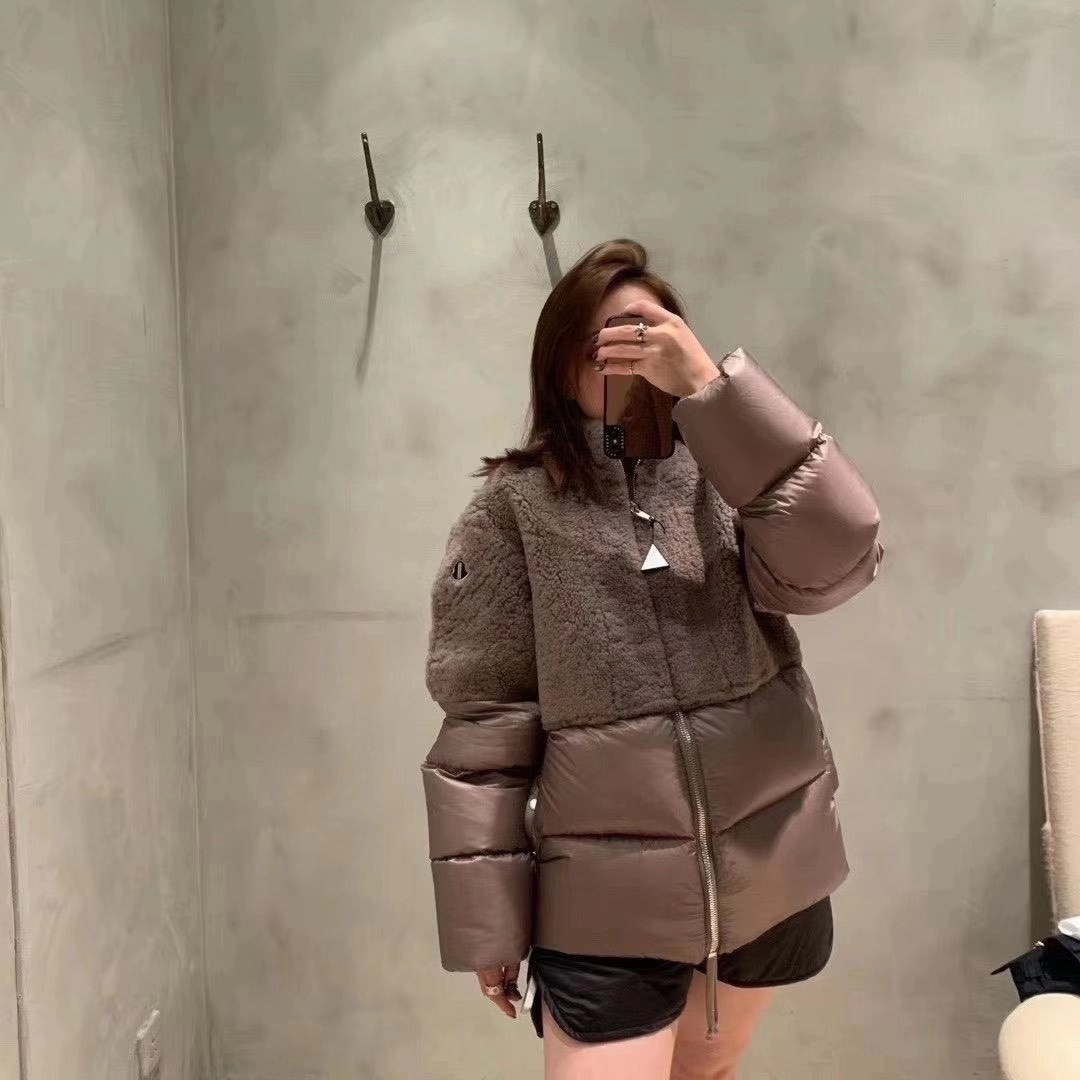  [MONCLER x RICK OWENS] 몽클레어 X 릭오웬스 코요테 퍼 다운 패딩 자켓 MU20F0 003A0161 999 (2 COLOR)