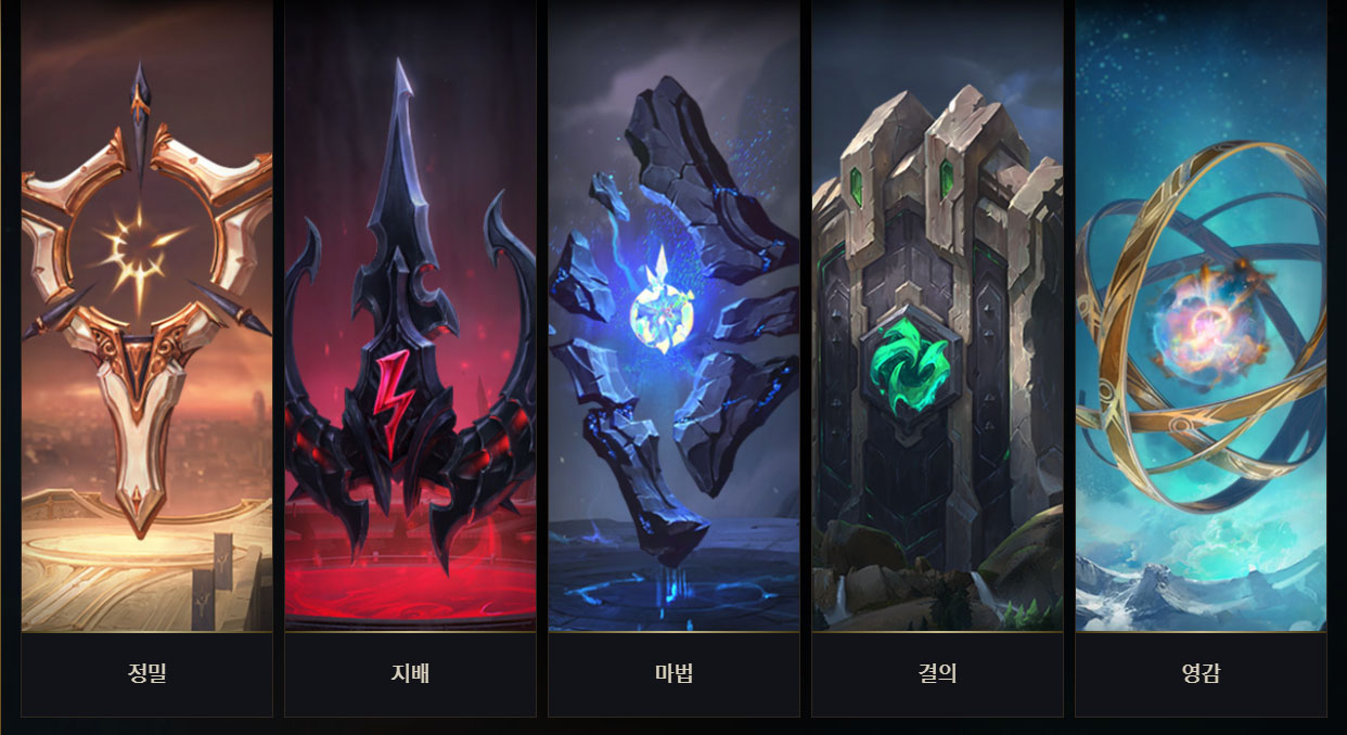 리그 오브 레전드 룬(정밀)에 대해서