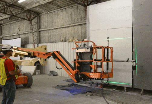 노동력 부족 대체 도장 로봇 &#39;페인트젯 시스템&#39; VIDEO: PaintJet puts robots to work in construction and maintenance as labor shortage drags on