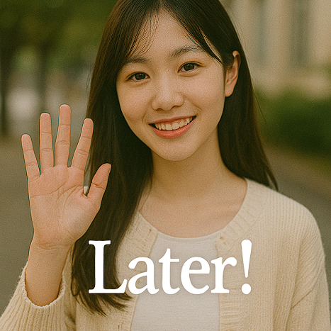 Later!