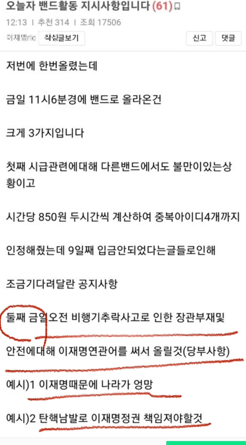 국민의힘 댓글부대