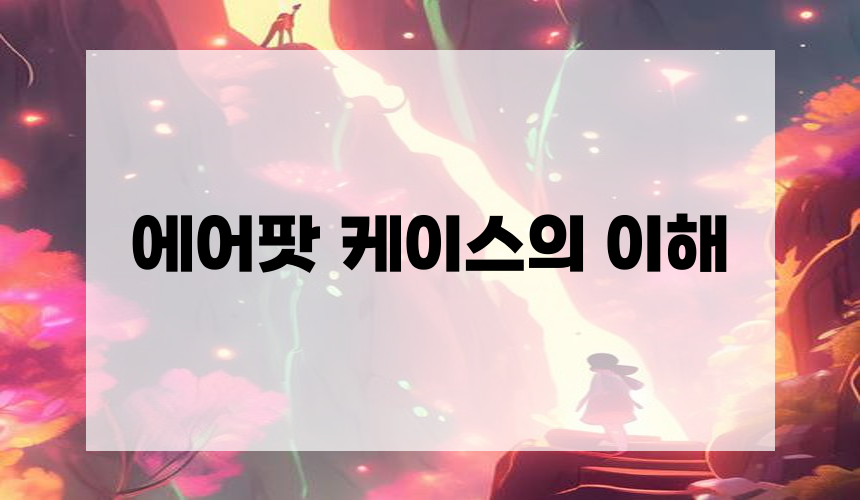 에어팟 케이스의 이해