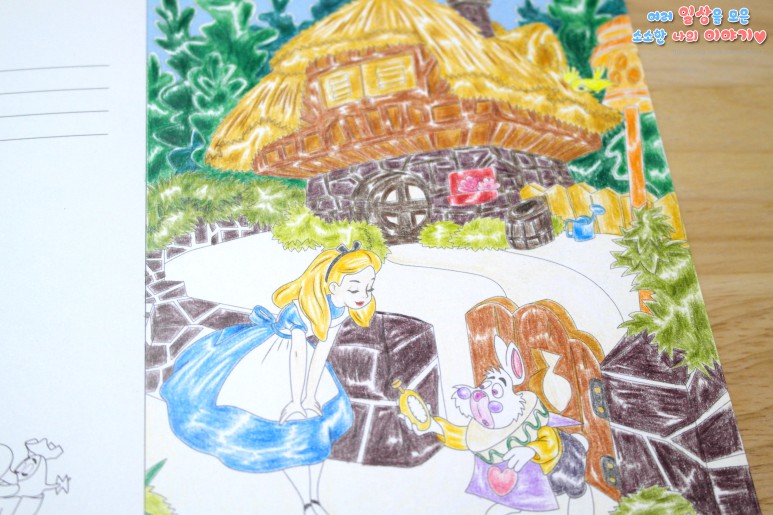 다이소 컬러링북 다이소 저렴하고 귀여운 디즈니 컬러링북 8