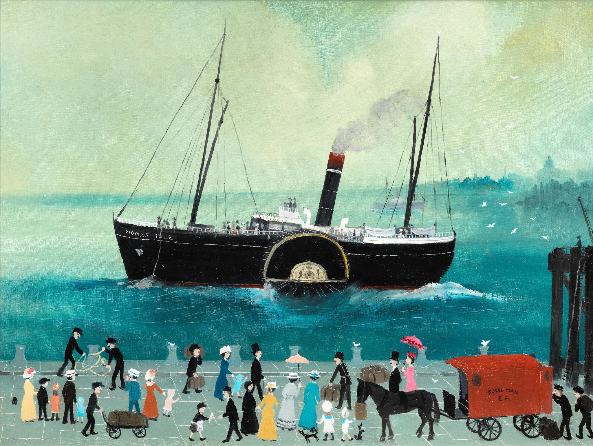 헬렌 브래들리(Helen Bradley), 영국, 화가, 1900-1979
