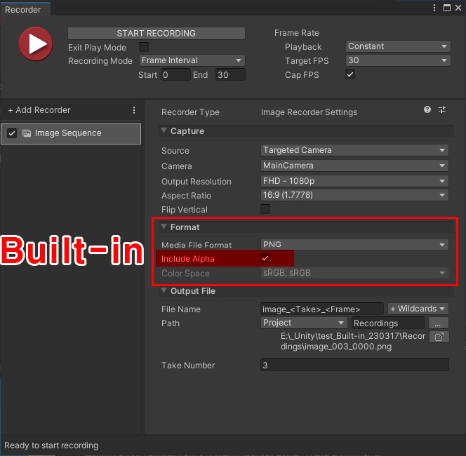 nDy :: Unity3D ( URP )에서 배경을 투명하게 렌더링 하는법