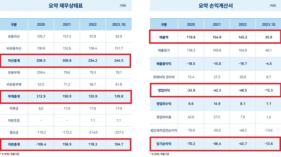 시지트로닉스재무재표