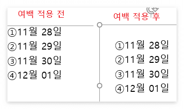 도형서식 이용하기-여백비교