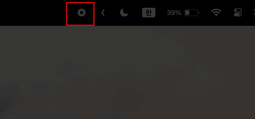 선택-부분-녹화-중지