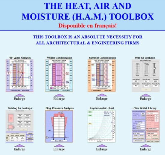 열&#44; 공기&#44; 습기 등 고성능 주택을 위한 툴박스