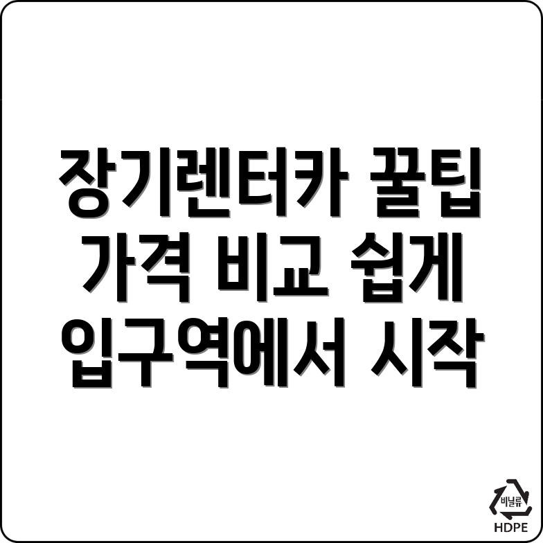 장기렌터카