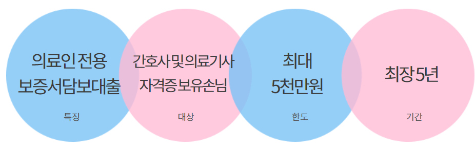 하나은행 의료인보증서담보대출 대출 상담