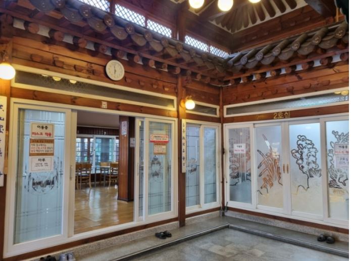 반구정 나루터 내부사진